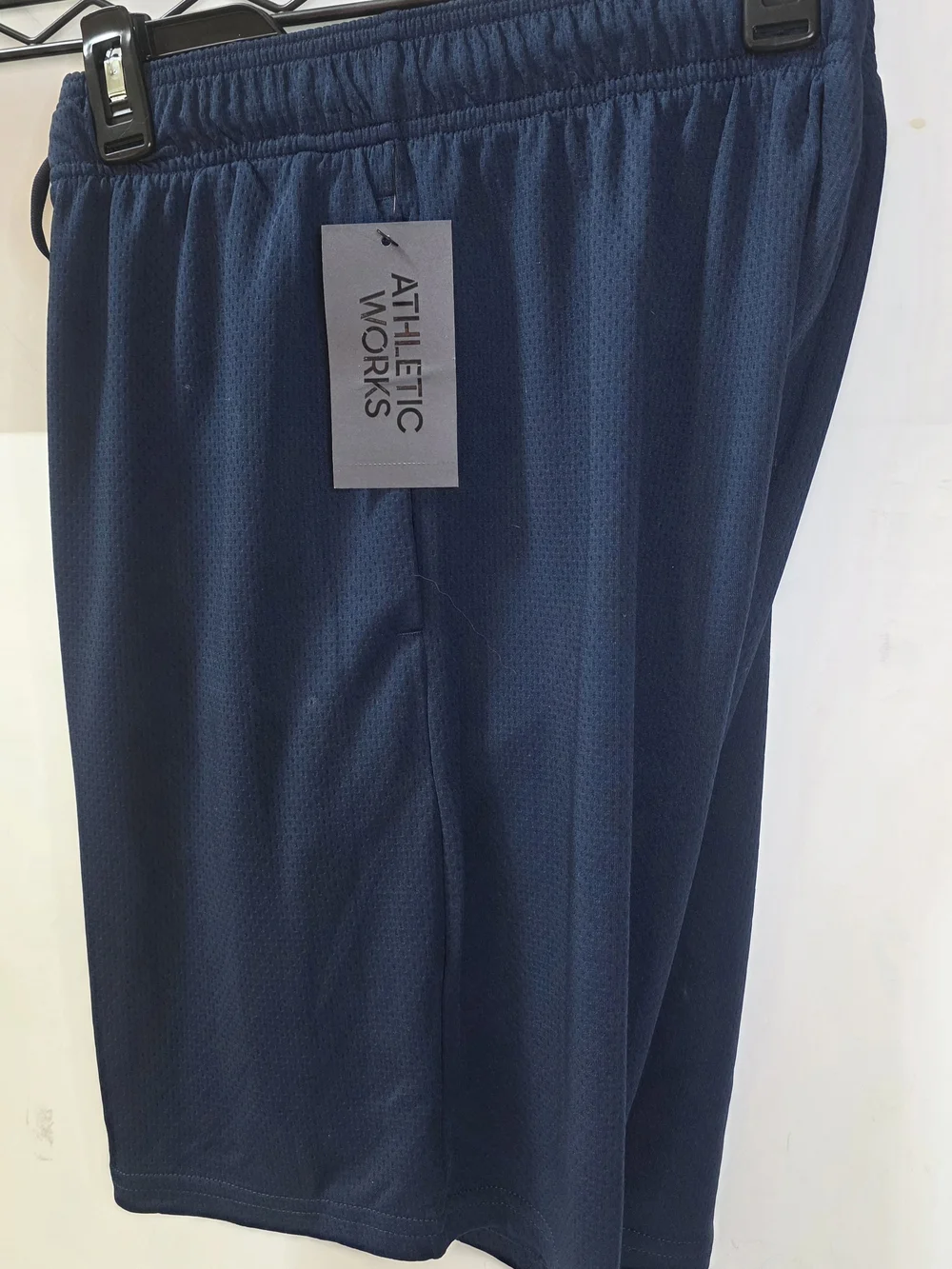 Athletic Works Blue Core Active Shorts Mens Medium (32-34) - Picture 4 of 5